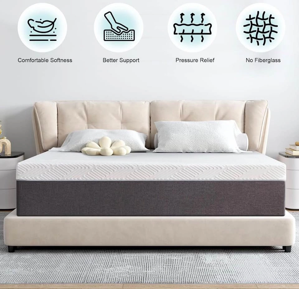 New Cooling Breathable Memory Foam Mattress - Queen size - photo 5