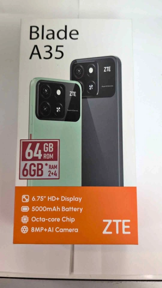 ZTE Blade A35 phone 6gb 64 gb