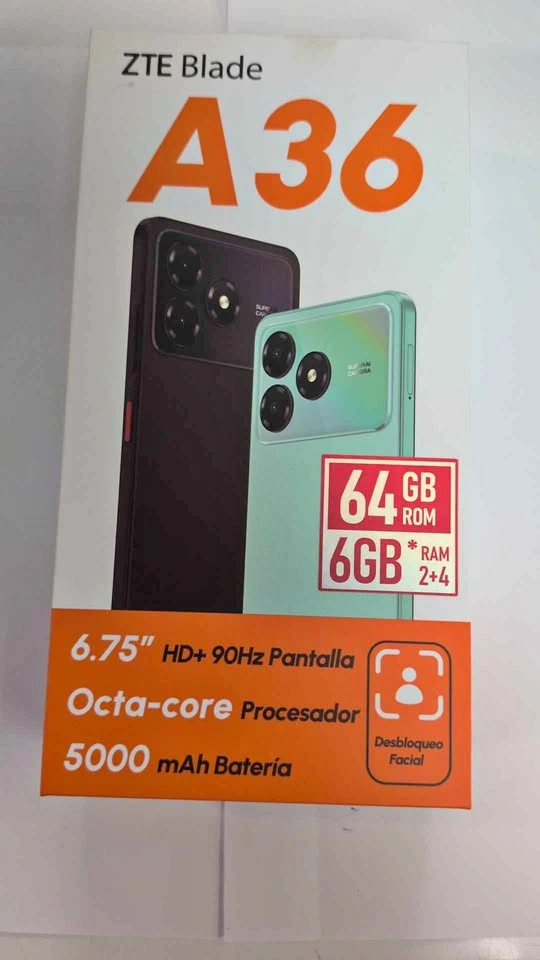 ZTE Blade A36 64GB ROM 6GB RAM New