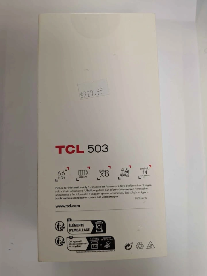 TCL 503 Smartphone 9GB RAM 128GB Storage - photo 2