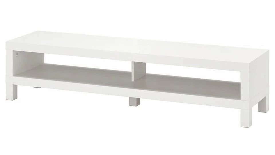 White TV Stand (IKEA LACK) - photo 3