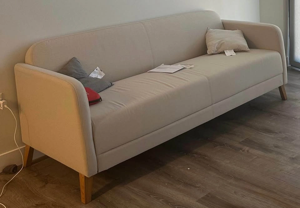 Beige Sofa (IKEA LINANÄS) - photo 2