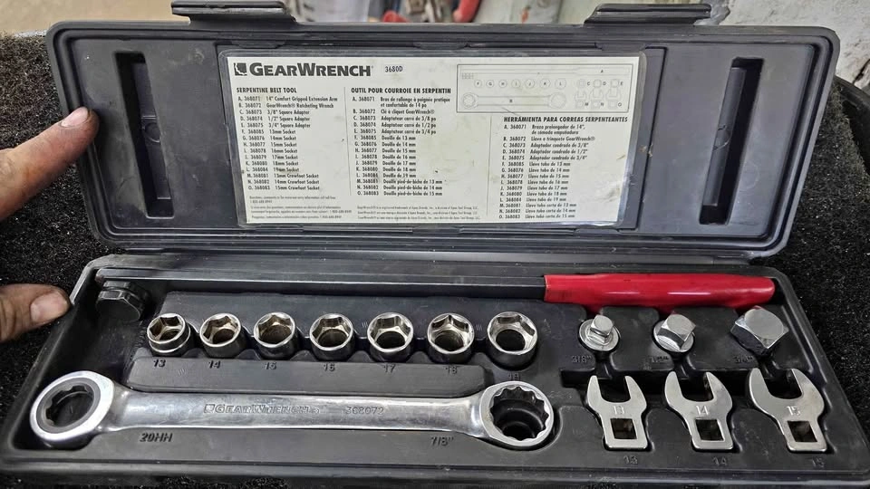GearWrench 3680D Serpentine Belt Tool Kit
