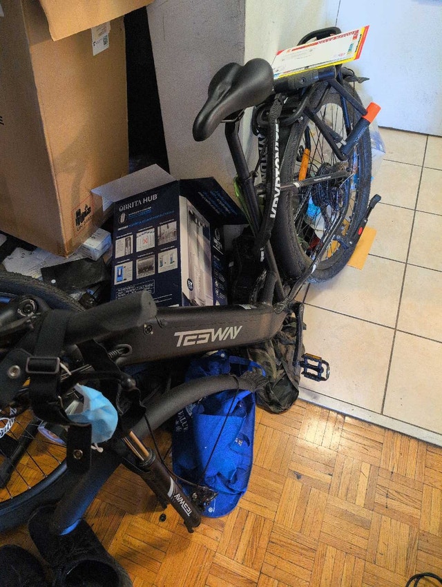 Tesway ebike 27.5 tire needs fixing