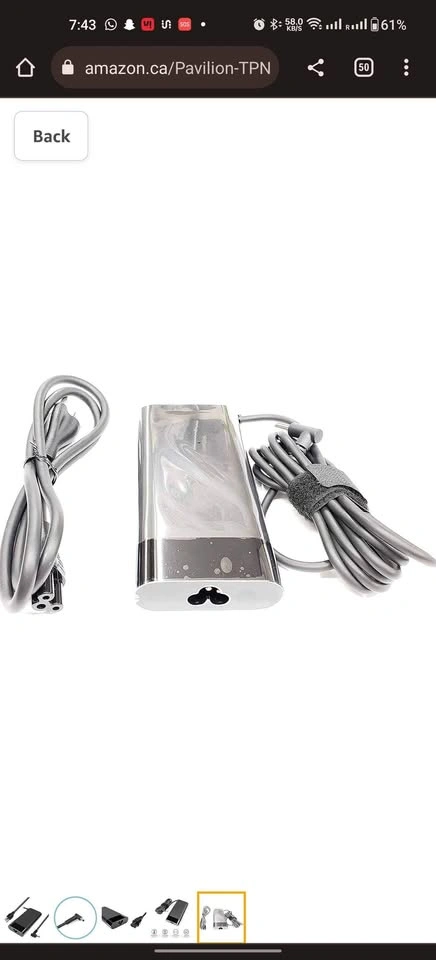 HP Pavilion High Power Adapter 150W - photo 5