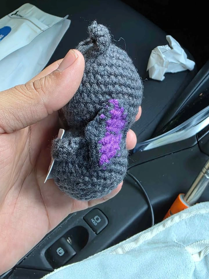 Bat Crochet soft toy - photo 2