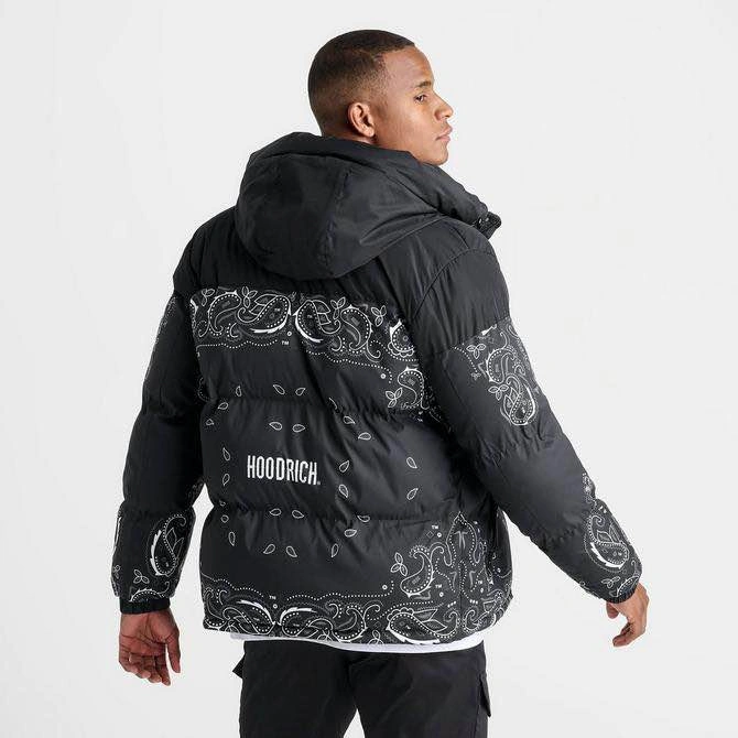 Hoodrich OG Motif Paisley Puffer Jacket Size L - photo 3