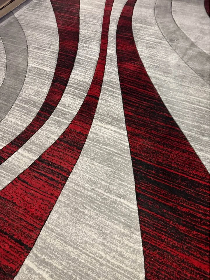 Moving Sale - Modern Abstract Area Rug 79x114 inches - photo 3