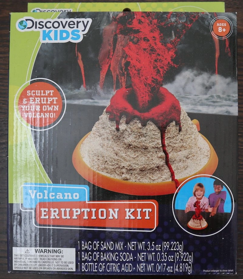 Discovery Kids Volcano Eruption Kit Science