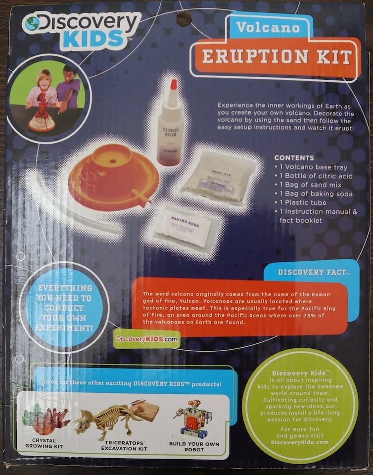 Discovery Kids Volcano Eruption Kit Science - photo 2