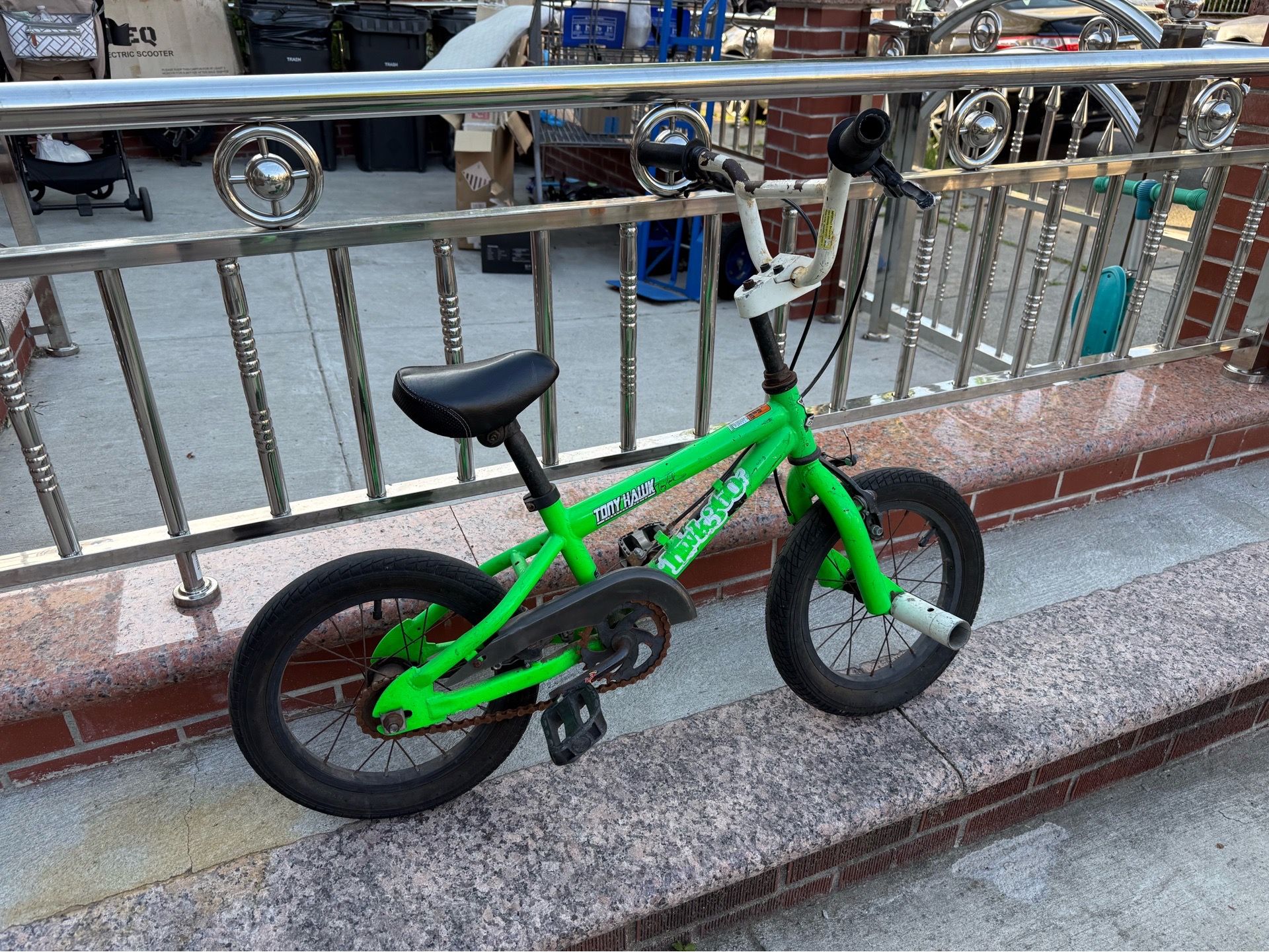 Kids BMX Bike 14” Green – Used