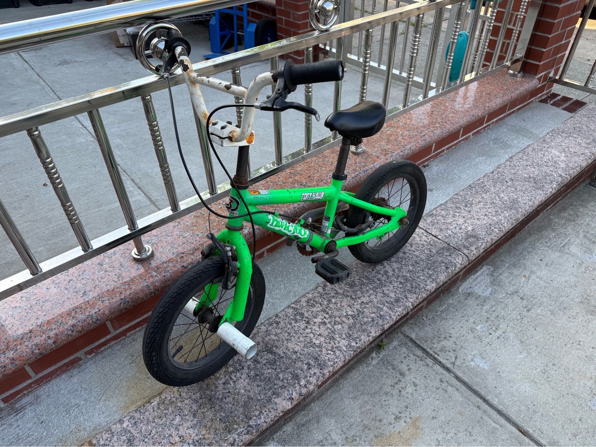 Kids BMX Bike 14” Green – Used - photo 4