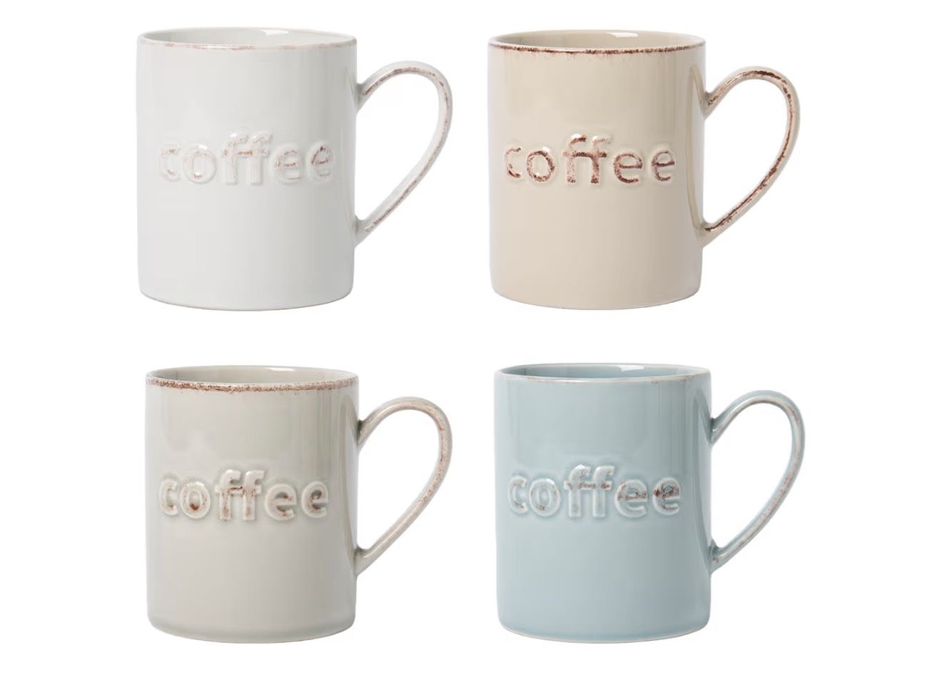 New Large Coffee Mugs Set of 4 - photo 3