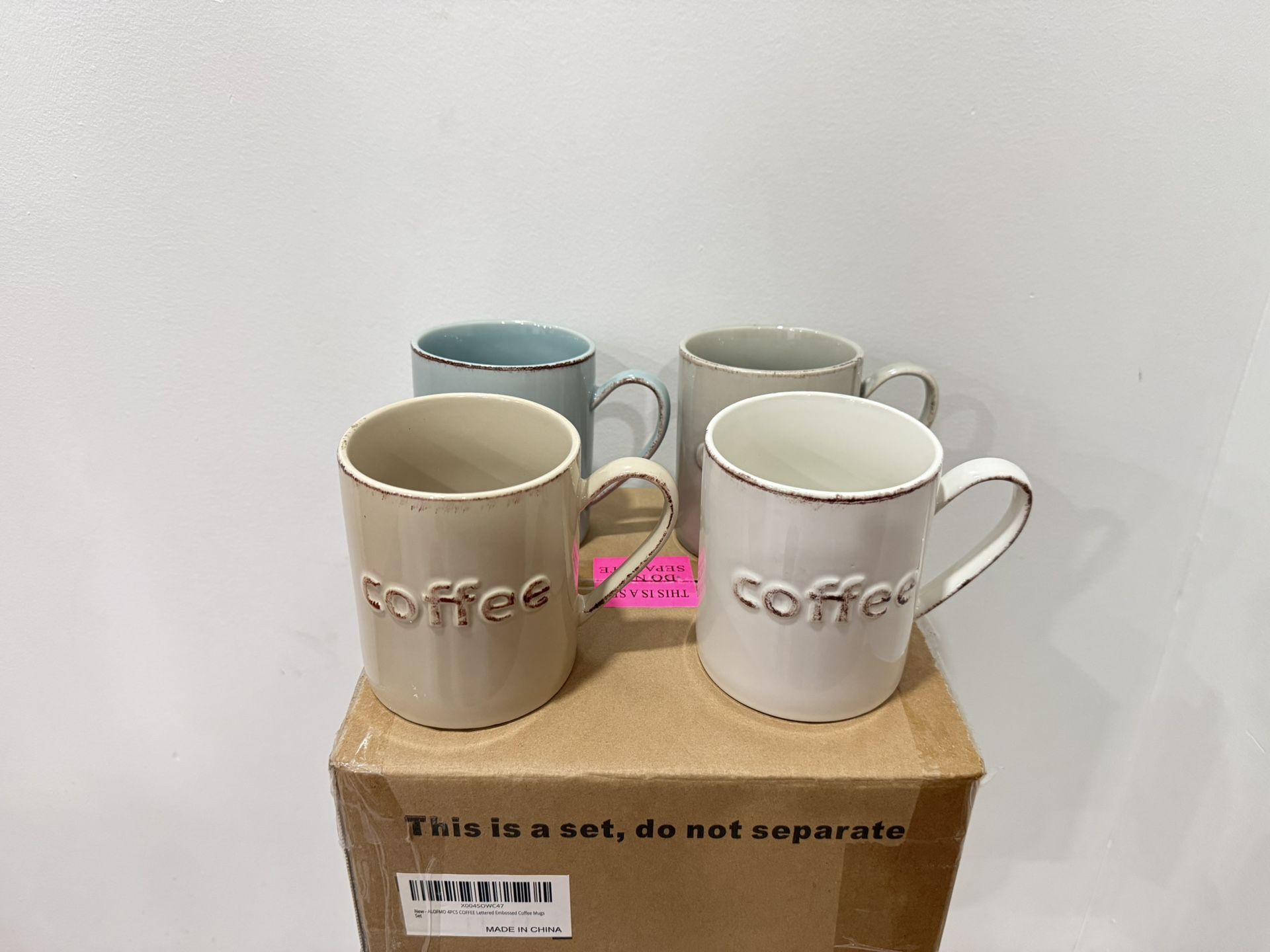 New Large Coffee Mugs Set of 4 - photo 4