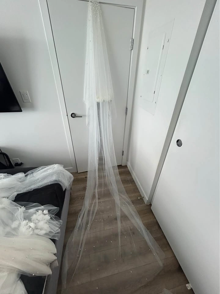 Cathedral Veil cascade pearls - photo 4