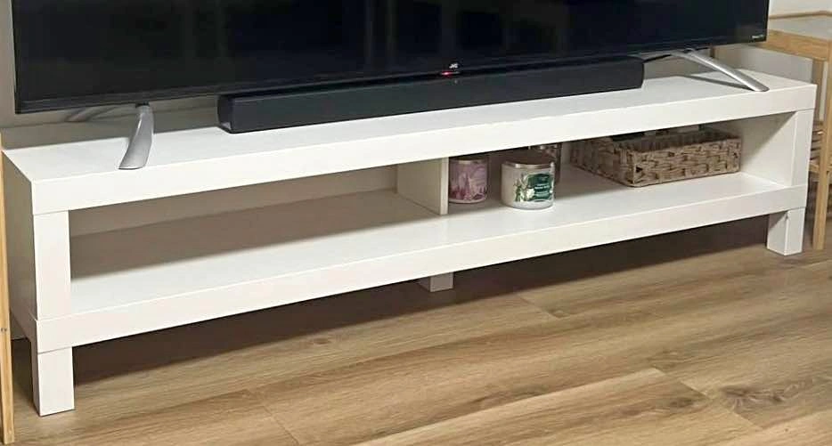 White TV Stand