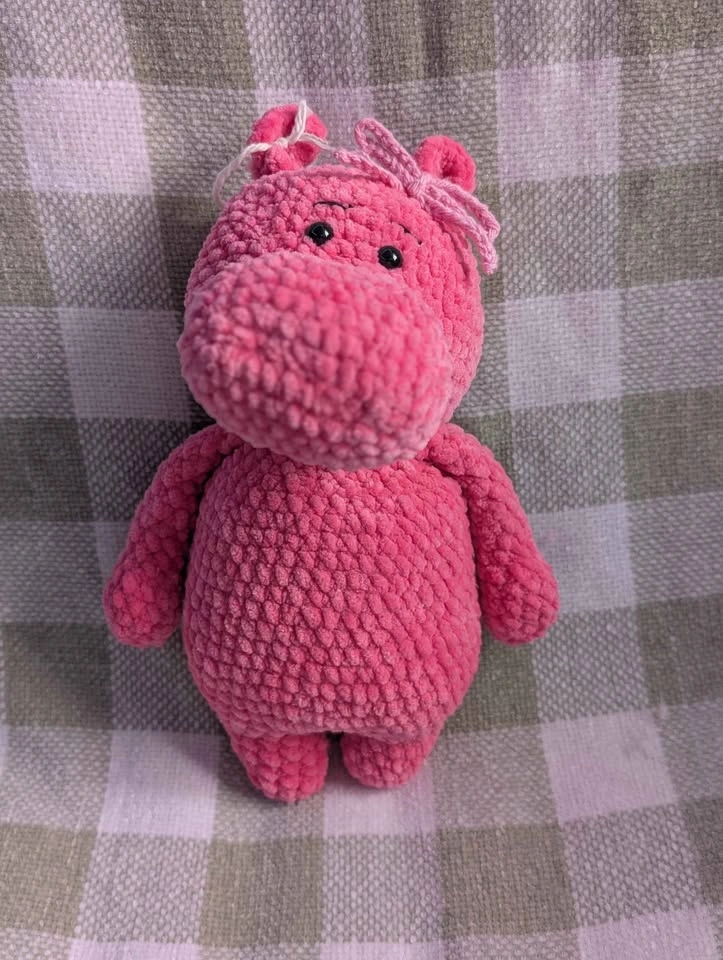 CROCHET HIPPO (PINK) - photo 2