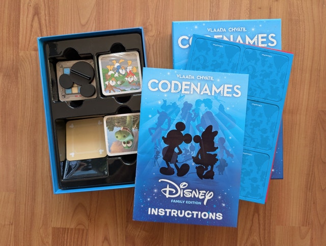 Codenames Disney Family Edition (new) board game