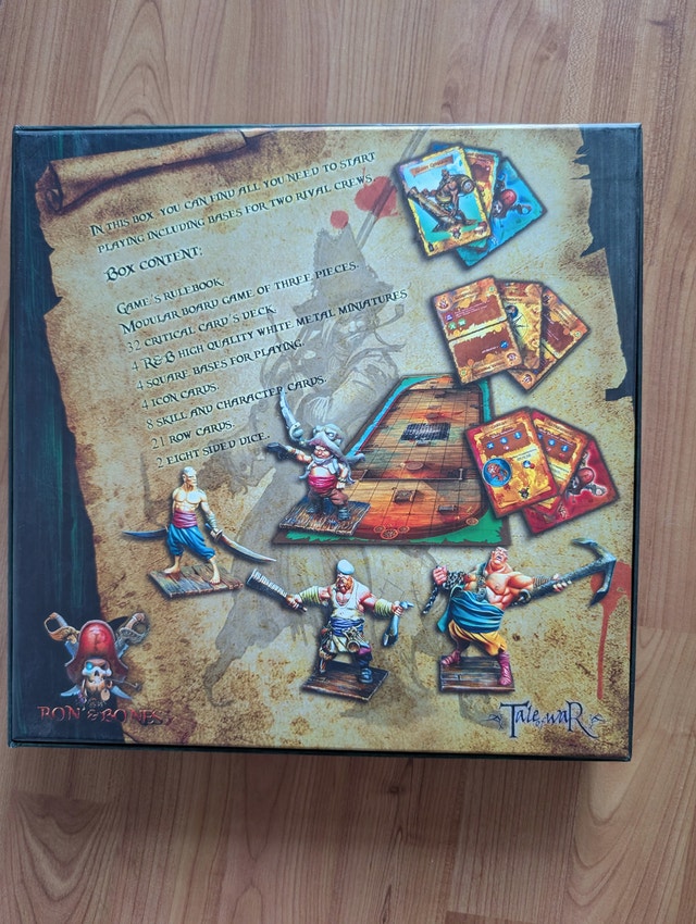 Rum & Bones 1st Ed Board Game - photo 2