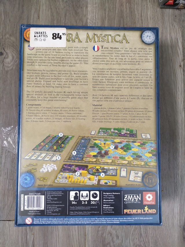 Terra Mystica (brand new) board game - photo 2