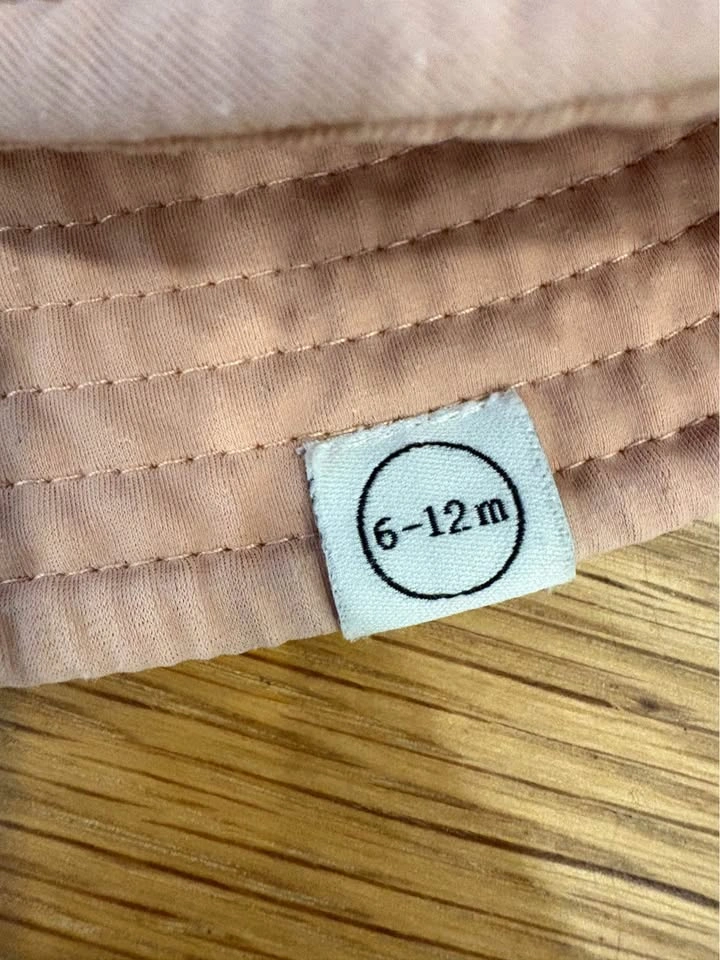 Ro+Ry Fini the Label Baby 6-12M Baby Salmon Pink Swim Hat - photo 2