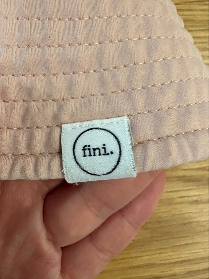 Ro+Ry Fini the Label Baby 6-12M Baby Salmon Pink Swim Hat - photo 3