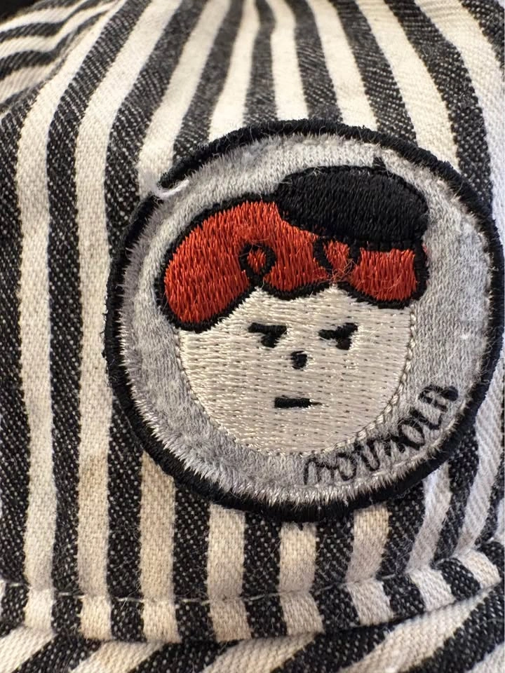 Moimoln Brand 12-18M Baby Striped Hat with Mouse Ears - photo 2