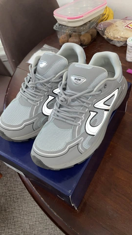 Dior B30 Gray Sneakers - photo 2