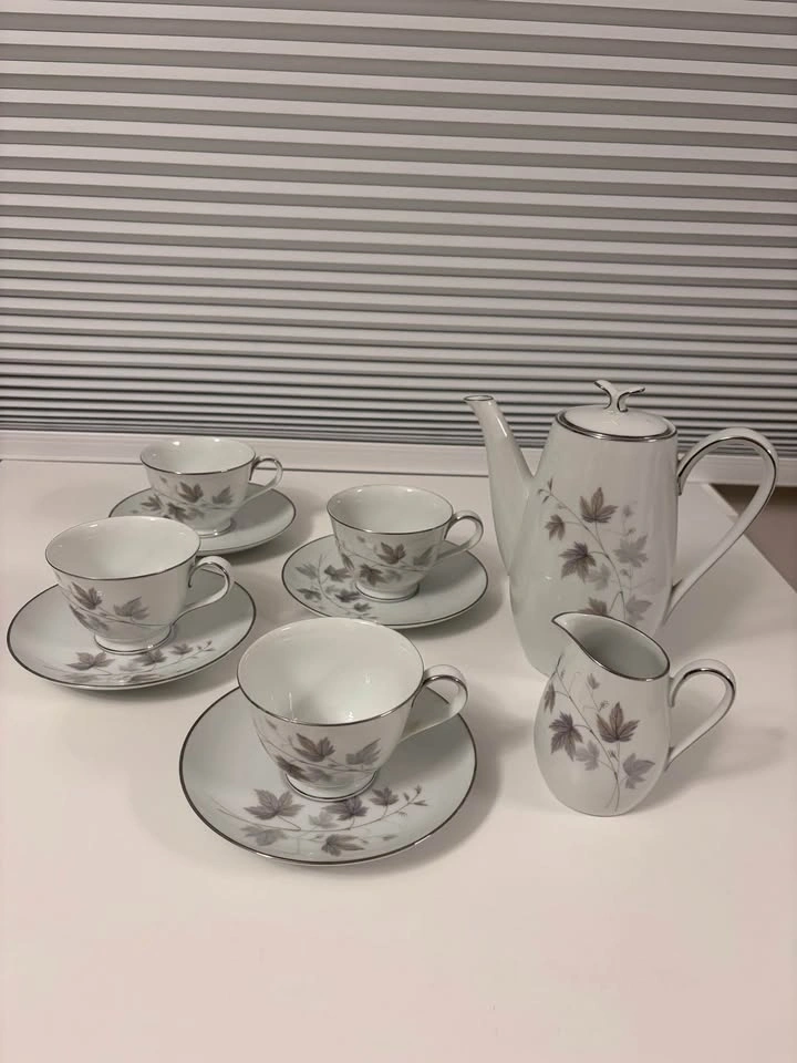 NORITAKE HARWOOD #6312 Coffee Tea Set