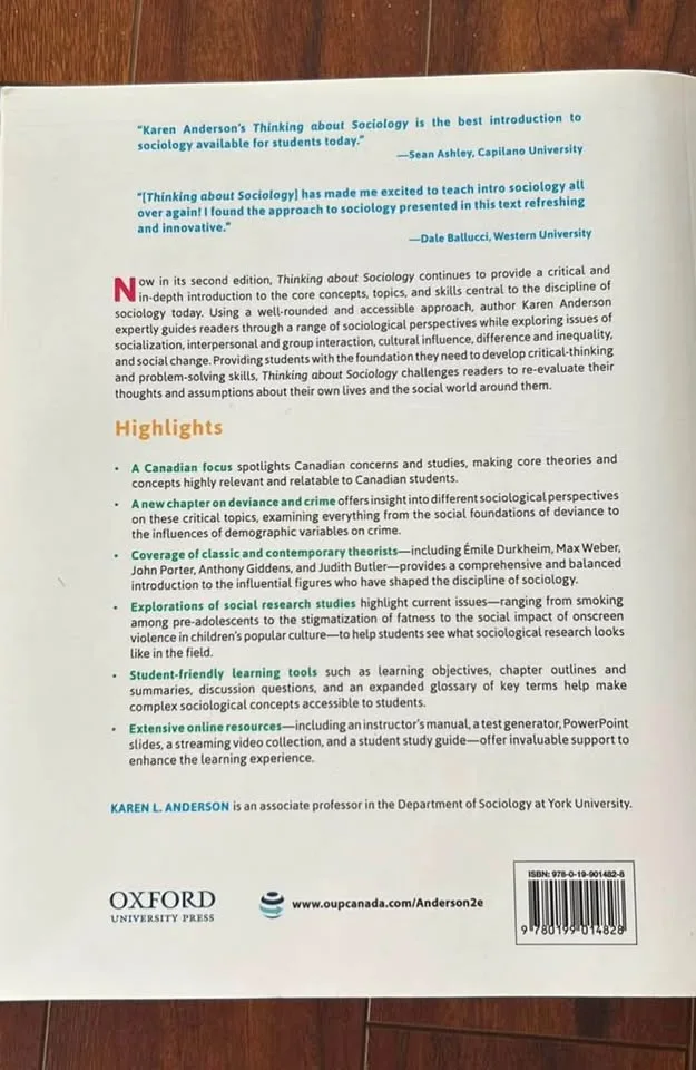 Thinking about Sociology 2nd Edition by Karen L. Anderson image indicator(2)