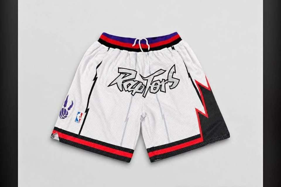 Toronto Raptors Just Don Shorts size MEDIUM NEW