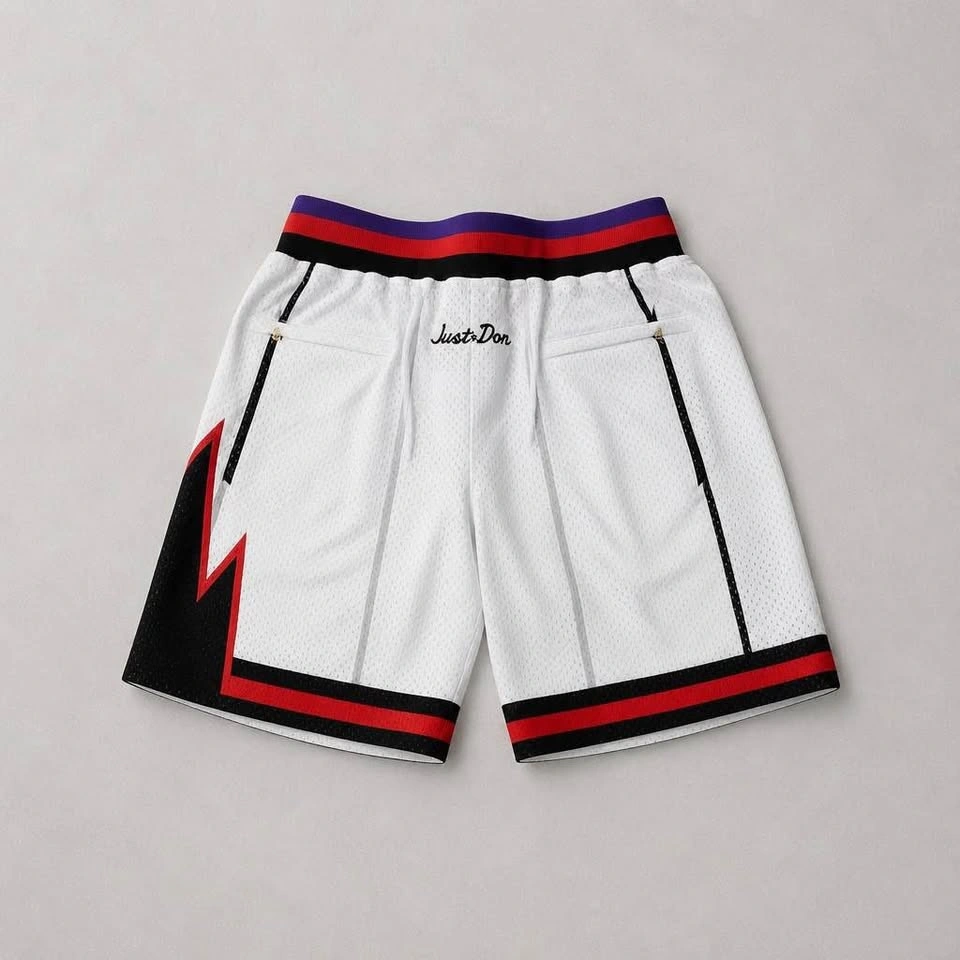 Toronto Raptors Just Don Shorts size MEDIUM NEW - photo 2