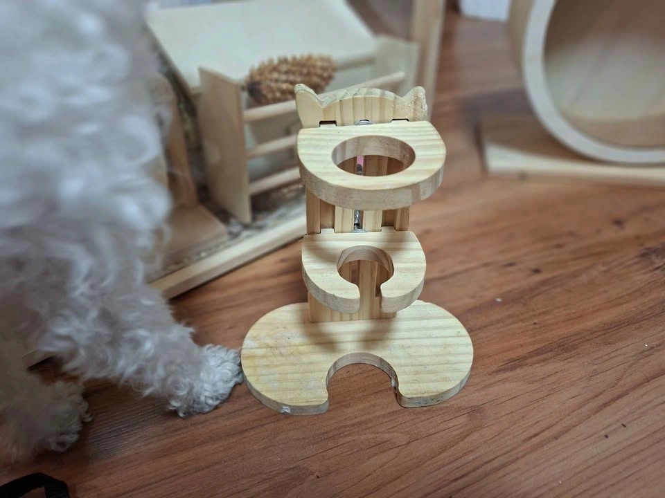 Hamster cage, toys and more - photo 4