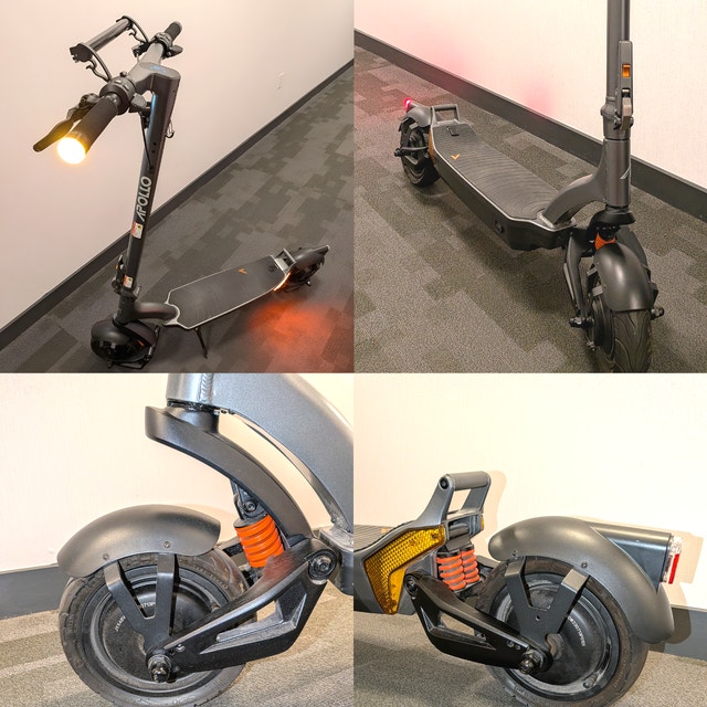 Apollo City 2023 Dual Motor E-Scooter - Like New, Only 368km