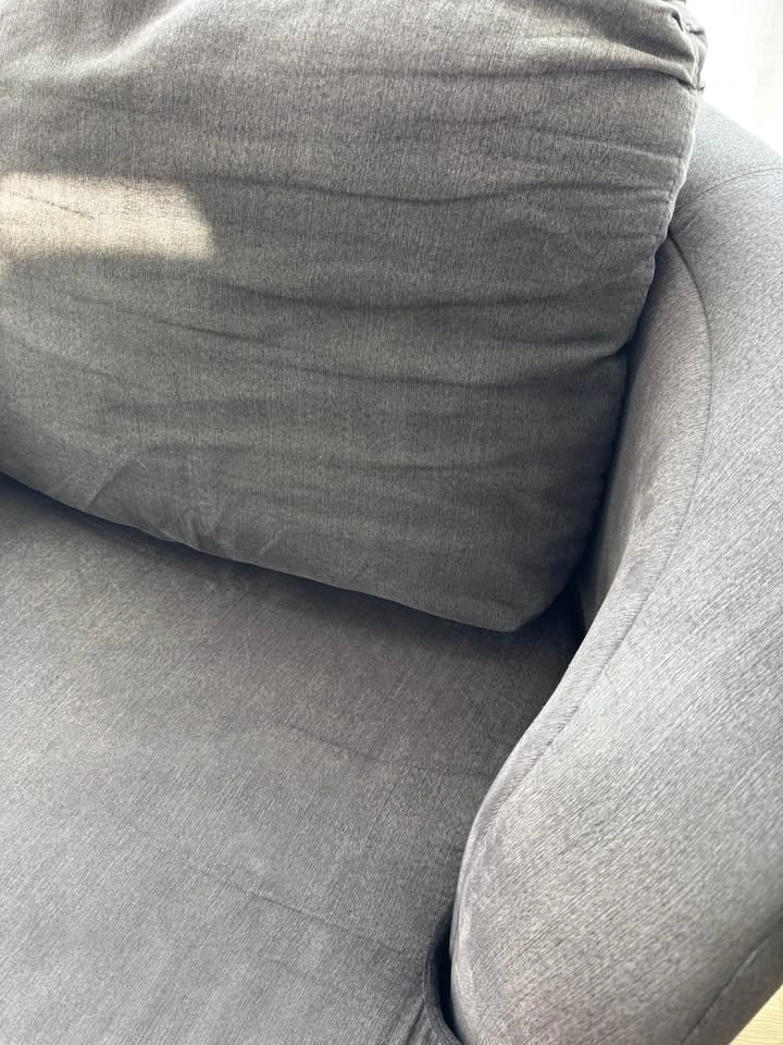 Grey Swivel Barrel Chair - photo 3