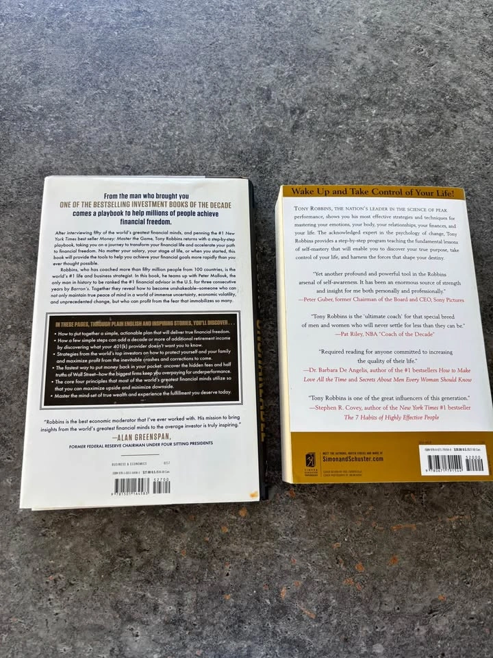 Tony Robbins Books - Unshakeable & Awaken the Giant Within - photo 2