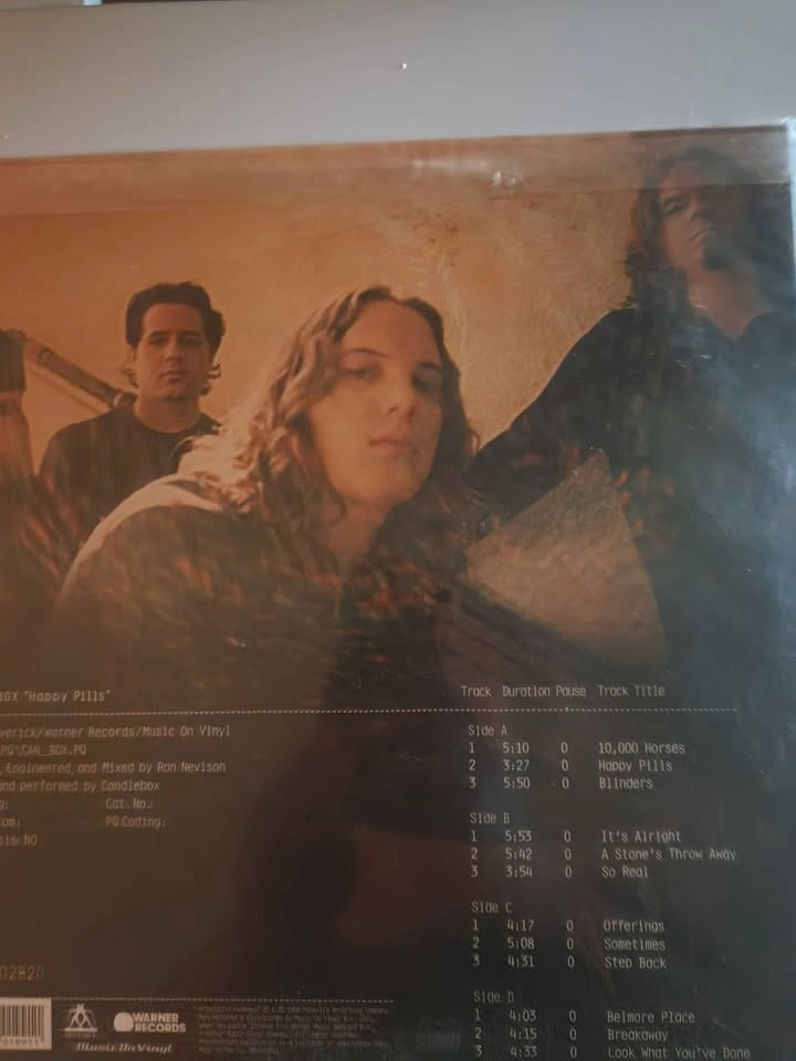 Candlebox Happy Pills Limited Edition Gold Vinyl Still Sealed - photo 2