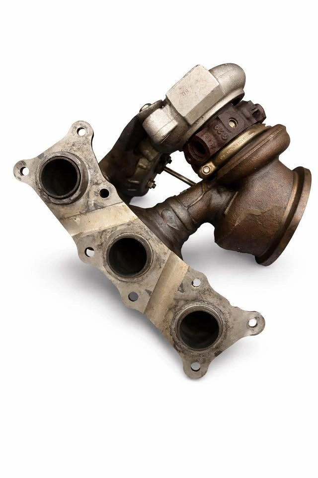 BMW N54 Front Turbo 335i 335xi TD03L4 OEM 11657593016 - photo 4