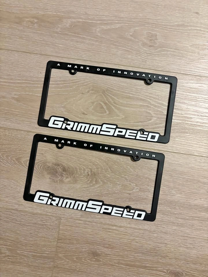 Grimmspeed License Plates
