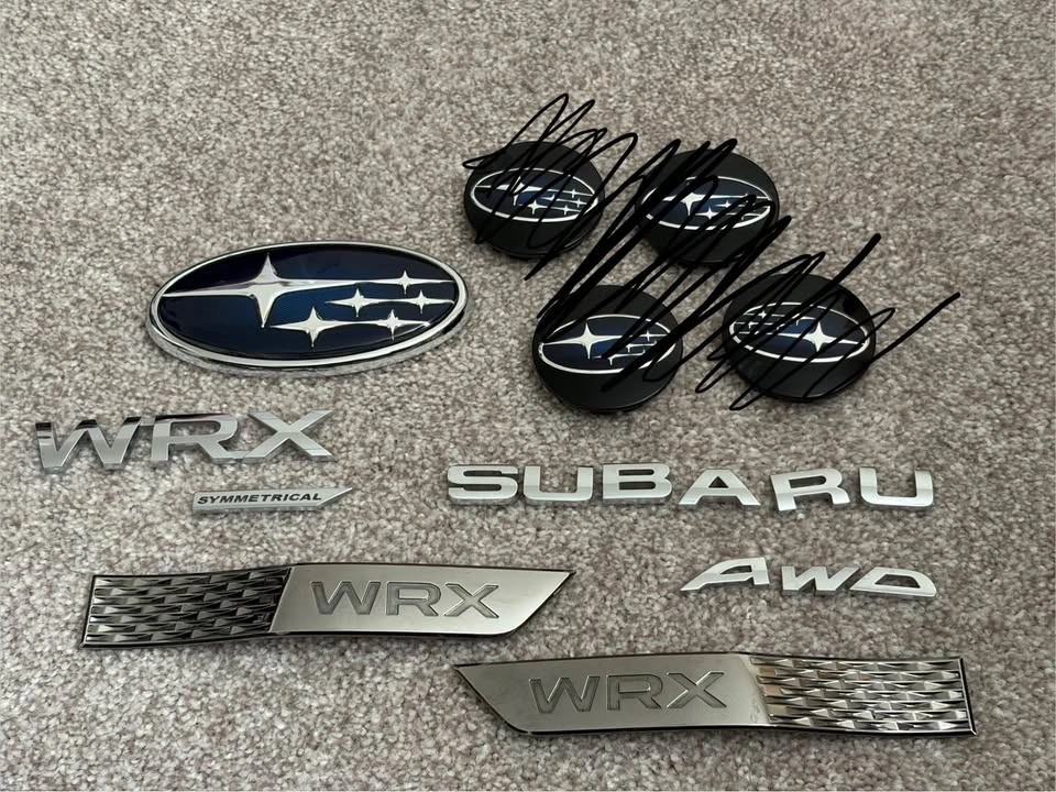 Subaru- WRX Badges