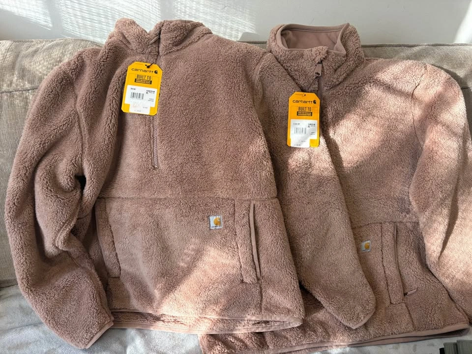 Carhartt Women's Loose Fit Pullover Fleece Top size:Small and La - photo 2