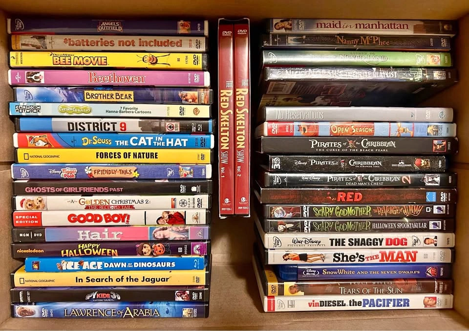 Large DVD Movie Collection