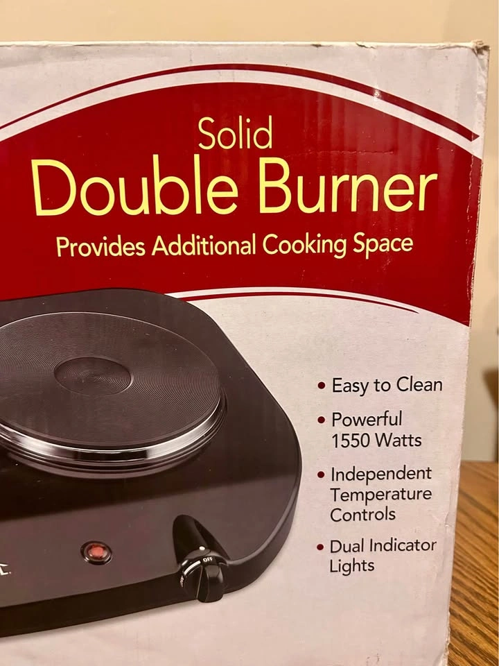 New Rival Solid Double Burner - photo 2