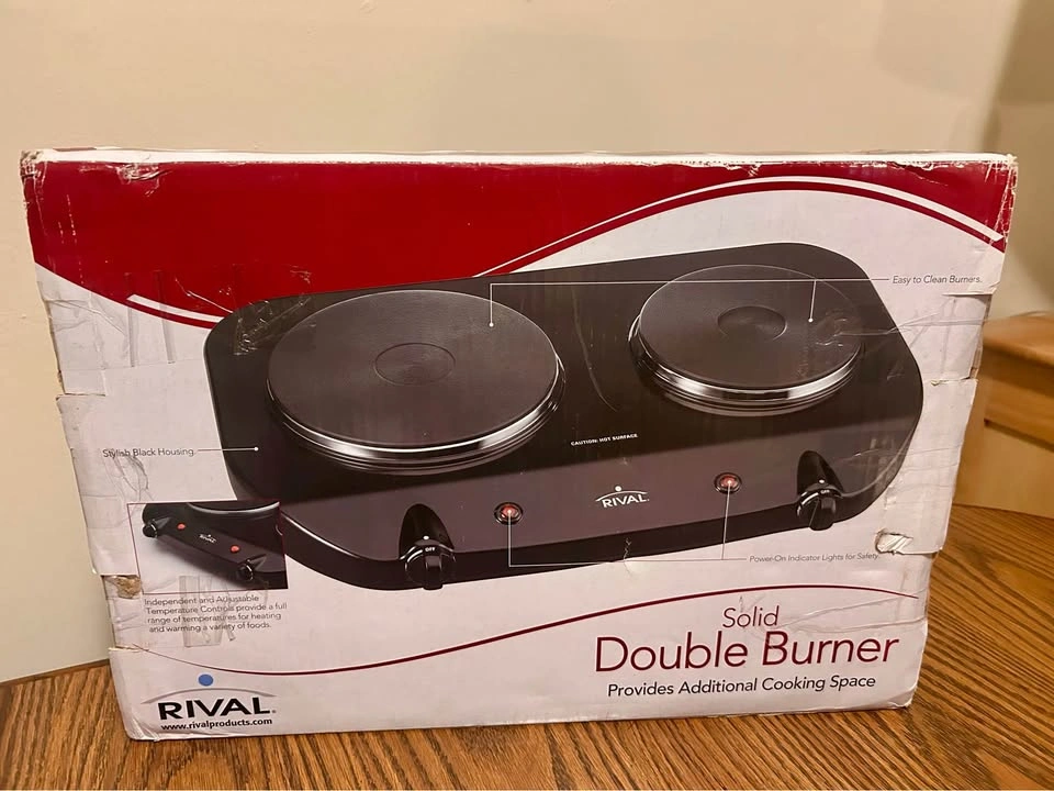 New Rival Solid Double Burner - photo 4
