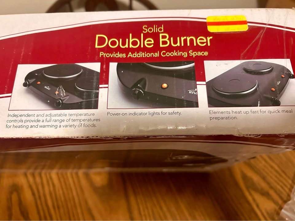 New Rival Solid Double Burner - photo 5