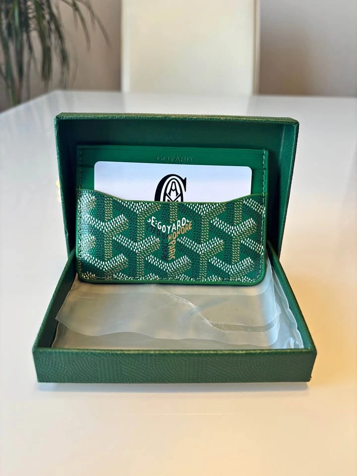 Green Goyard Wallet