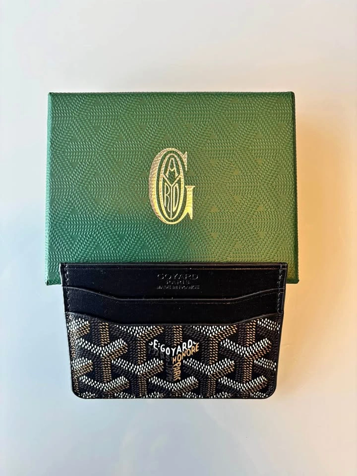 Black Goyard Wallet