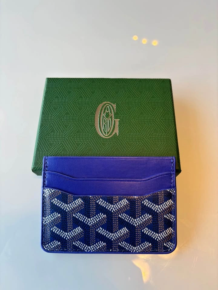 Blue Goyard Wallet - photo 4