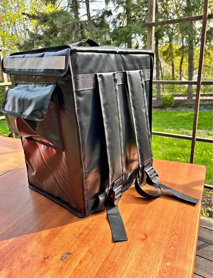 Uber/in DoorDash delivery bag image indicator(2)