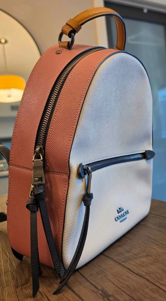 COACH Colorblock Backpack/Chalk White & Pink - photo 2